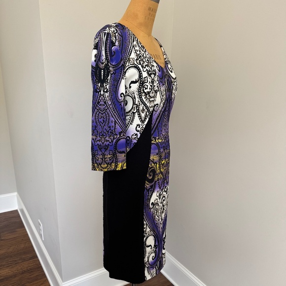 ETRO Paisley Print Knee-Length Dress - Size 48 (US-12) - Picture 3 of 6